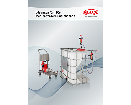 Řešení pro vyčerpávání IBC kontejnerů